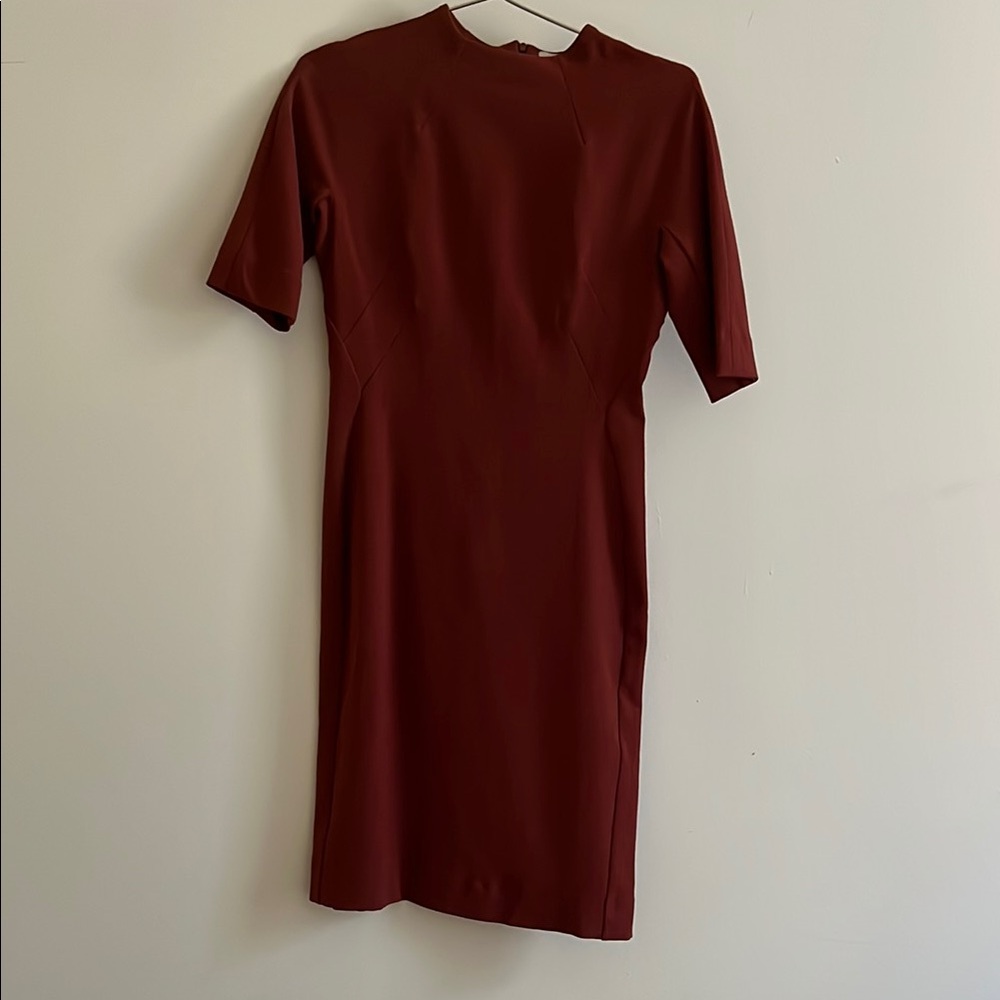 MM Lafleur Farnoosh Dress Brick Red Size 0